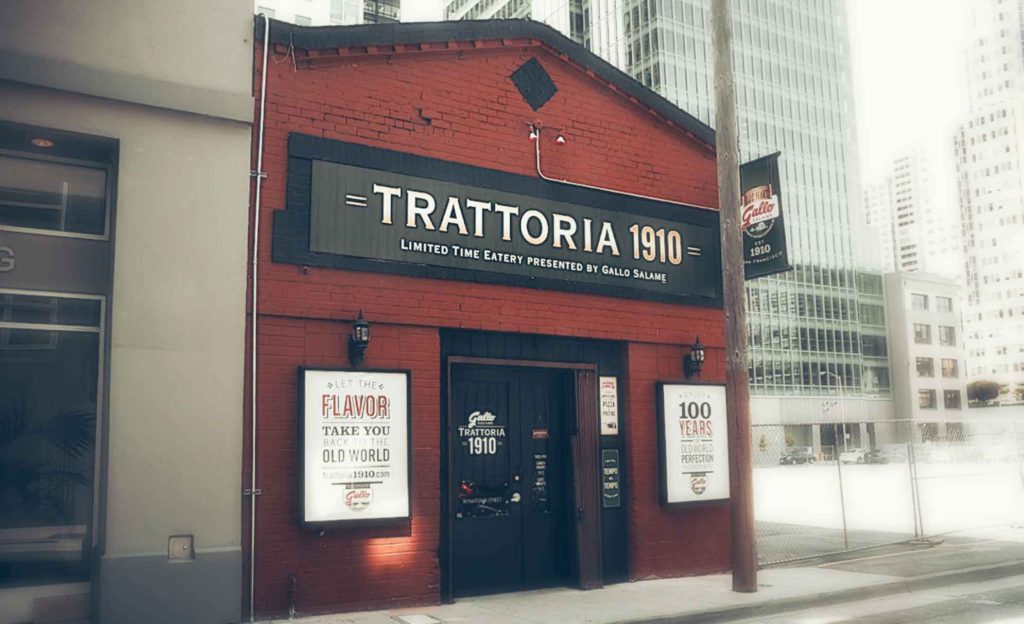 Gallo Salame PopUp Store Acme Scenery Company