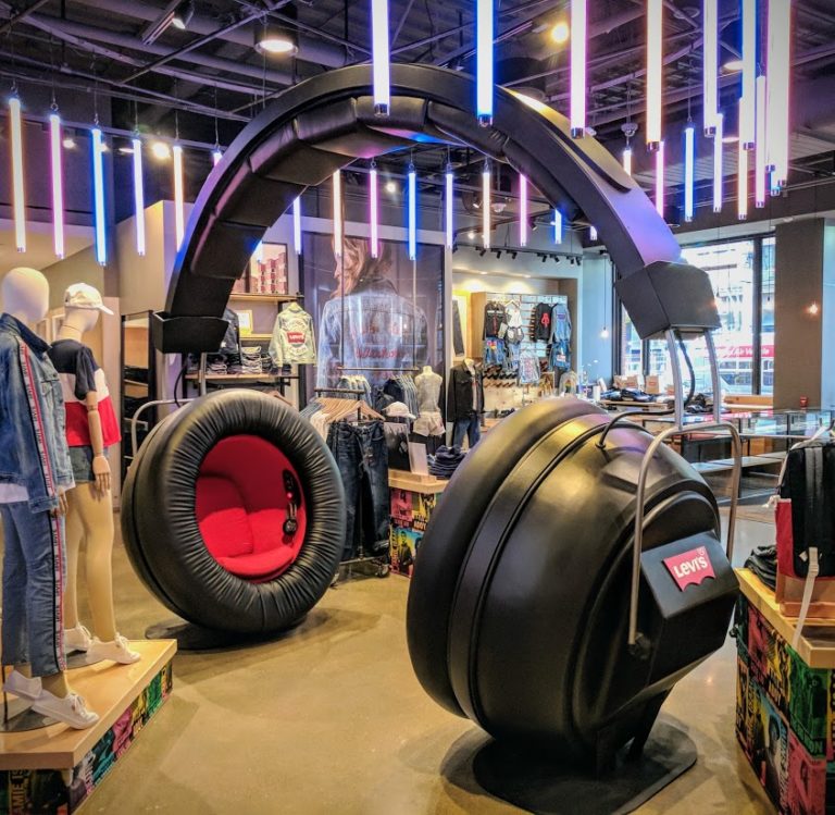 Levi’s Giant Headphones Acme Scenery Company